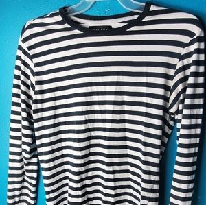 PACSUN SMALL BLACK & WHITE SHIRT